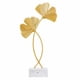 thumbnail image 1 of Hojas Doradas, Adornos de Ginkgo Biloba, Decoración de Metal para Sala de Estar al Aire Libre, jardín, Accesorios de Escultura ModJMna (1 Pieza, Dorado 28 cm), 1 of 5