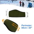 thumbnail image 2 of Uxcell Ear Warmer Headband, Winter Stretchy Running Sweatband for Jogging, Olive Green, 2 of 7