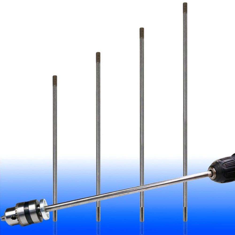 1 Set Drill Extension Connect Rod M10 Chuck Deep Hole Drilling Extension Connect Rod Hex Extention Holder Power Tool 300-600Mm