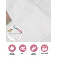 thumbnail image 6 of Spring Easter Kitchen Dish Towels for Drying Dishes Set of 4, Watercolor Eggs Gnomes Floral Butterflies Plants Waffle Weave Microfiber Hand Tea Bathroom Towels Quick Dry & Absorbent Towel 12x12, 6 of 7