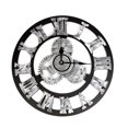 thumbnail image 2 of Diseño de engranajes 3D Número romano Número árabe Reloj de pared Sala de estar Decoración del hotel Reloj de madera sin tictac Scienceny JJ20151-03, 2 of 5