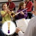 thumbnail image 2 of 4 Pcs Bassoon Reed Medium Soft,Natural Reed,Flat Mouth Design,Purple Wrap,Black Binding,Ideal for Woodwind Players, 2 of 5