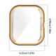 thumbnail image 3 of Funda de TPU para Smartwatch - Galvanizada, de cobertura total, para protección contra arañazos, 3 of 8