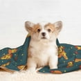 thumbnail image 4 of Pofeuu Hot Dog 6 Print Puppy Blanket,Dog Blankets,Pet Blanket Cozy Cat Blankets for Indoor Cats, Fuzzy Pet Blanket for Kitten Doggy Dog Blankets-Large, 4 of 8
