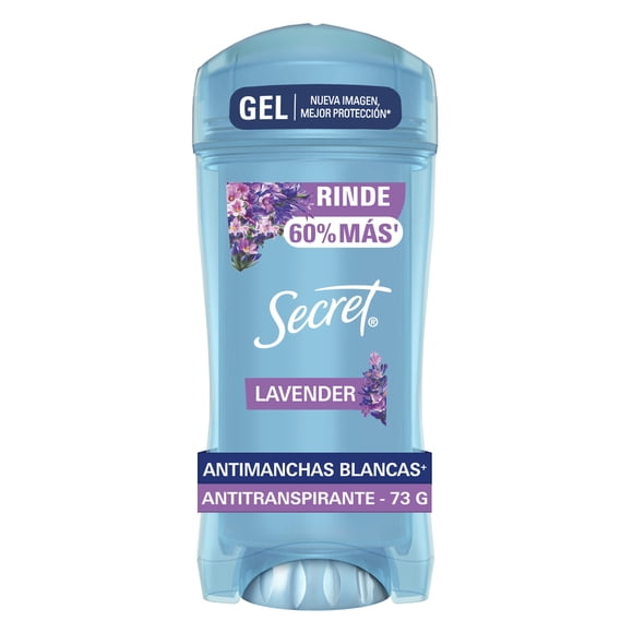 Antitranspirante Secret Gel Invisible Lavanda 73g