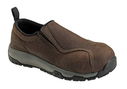 Nautilus 1631 Womens ESD Slip-On Safety Toe Work Shoe Black Leather No