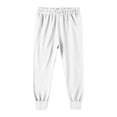 thumbnail image 7 of Cethrio Girls 2 Piece Pajama Sets, Long Sleeve Crew Neck Comfy Girls' Sleepwear Loungewear White Size 14, 7 of 7
