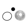 thumbnail image 2 of Lippert Components Trailer Wheel Bearing Dust Cap 695814 Fits Lippert 8000 Pound Hub; Clear; Screw-In; Single; With O-Ring and Plug, 2 of 3
