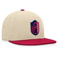 thumbnail image 3 of Men's Fanatics Cream St. Louis City SC Tempo Corduroy Snapback Hat, 3 of 4