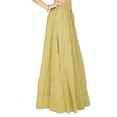 thumbnail image 3 of Phagun Women's Long Skirt Bohemian Gypsy Tiered Cotton Maxi Skirt Beach Wear, 3 of 7