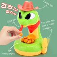 thumbnail image 2 of Electric Scary Rattlesnake Trick Toy Funny Desktop Multiplayer Interactive Toy Party Game Biting Hand Rattlesnake Antistress Toy light green, 2 of 5