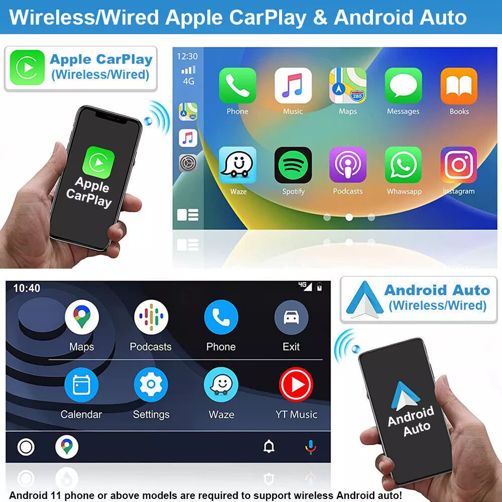 PrismStrike Android 13 Car Stereo Radio for ford F150 2004-2008 with CarPlay, GPS and Multimedia Player