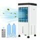 thumbnail image 1 of Ventilador de aire acondicionado Ventilador de aire acondicionado portátil, enfriador evaporativo, máquina de enfriamiento de 3 velocidades con temporizador de 7,5 horas con Control remoto para habita, 1 of 7