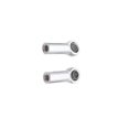 thumbnail image 1 of Ounissouiy 2 piezas de soportes de cabeza de bola, componente de actualización profesional, extremos de barra de amarre de Metal para coche RC, Kits de construcción modelo Plata, 1 of 6
