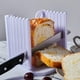 thumbnail image 4 of Guía de rebanadora de pan extraíble para pan y pasteles caseros | ABS de grado alimenticio | Cortador de pan plegable | Loncheado uniforme para sándwiches, verduras, carne | Fácil de limpiar, 4 of 8
