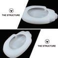 thumbnail image 6 of LABSERRON Soap Dishes 1Pack Silicone Soap Case White 3.93X2.36X0.79in For Bathroom And Kitchen Soap Storage, 6 of 8