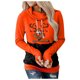 thumbnail image 2 of Pntutb, sudaderas con capucha con gráficos navideños para mujer, jersey con cuello de capucha, sudaderas con capucha de manga larga, jerséis casuales divertidos y bonitos de calabaza, tops Pntutb Pntutb-6936, 2 of 6