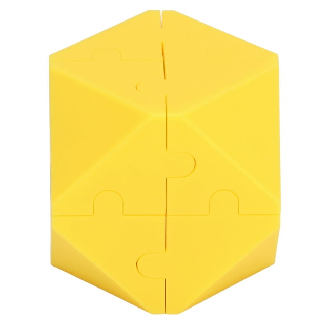 Logic Puzzle Assembly Toy, ABS Logic Puzzle Toy For Home Travel For Adult Yellow