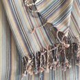 thumbnail image 6 of Hilana Upcycled Cotton Casablanca Sustainable Striped Turkish Towel / Blanket, 6 of 6