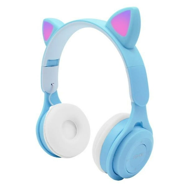 Bluetooth Headphones Head mounted Bluetooth Headset Cat Ear