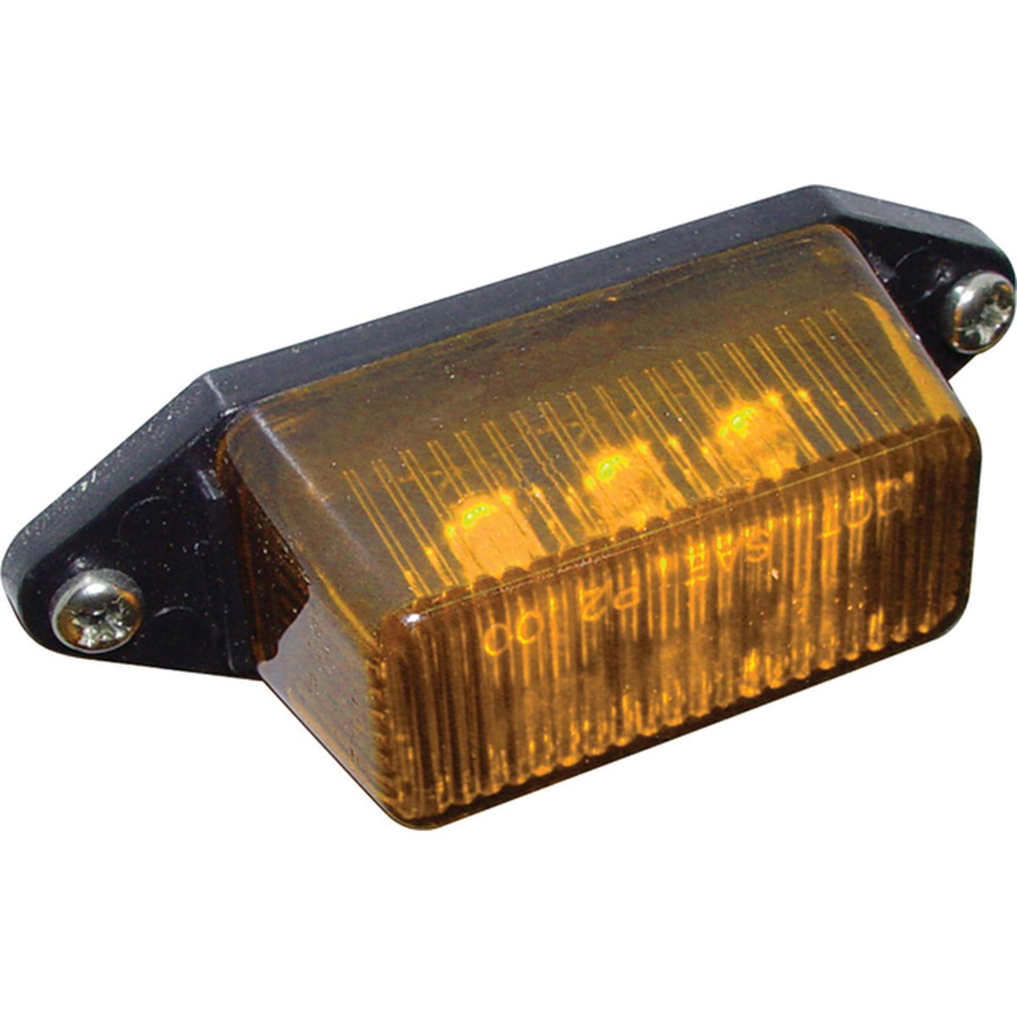 SeaSense LED 12 Volt Clearance Lights, 61/2" Pigtail, Amber Walmart