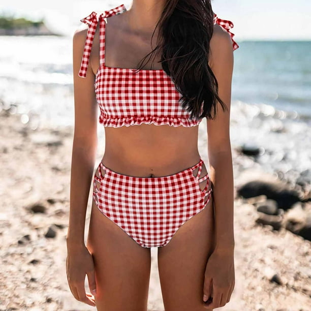 Womens Summer Padded Push-up Bikini Bra Set Swimsuit Bathing Suit Swimwear  Beachwear