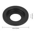 thumbnail image 1 of Camera Lens Adapter Ring, Metal Manual  Lens Adapter Ring For  Lens  For M42 Screw C Mount Lens To M4/3 Camera Body, 1 of 8