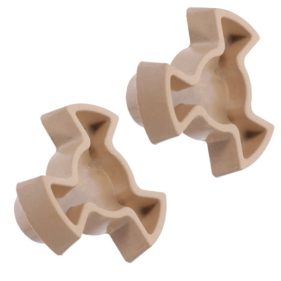 2-Pack Microwave Oven Turntable Roller Replacement Parts with Guide Tray Shafts Accessories for Smooth Rotation