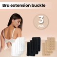 thumbnail image 2 of Rallonge de Soutien-Gorge Flexible Rallonges de Soutien-Gorge Flexible Doux Grande Taille Rallonges de Bretelles de Soutien-Gorge Anti-Rouille 5 Crochets Extension de Soutien-Gorge pour Femmes pour le Confort LUHAN, 2 of 6
