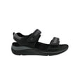 thumbnail image 4 of Drew Sophie Women Sandal In Black Mesh Combo, 4 of 5