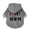 Grey, variant on SIfdSeng Dog Sweatshirts for Small Dogs Male Small Pet Dog Clothes Fashion Puppy Cotton Blend T-Shirt Dog Clothes for Small Dogs Boy Winter Dog Hoodies for Large Dogs Sleeveless