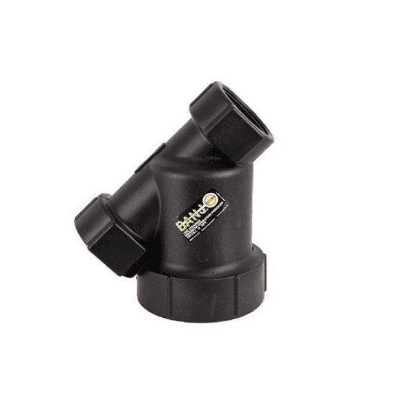 LS125-B Banjo 1-1/4" FPT Polypropylene "Y" Line Strainer Body