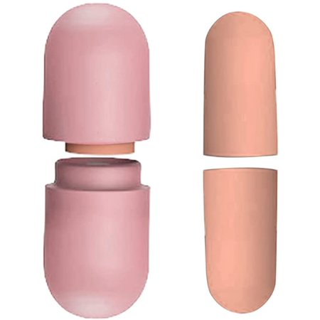 WESTOCEAN Comfortable Professional Sound Insulation Noise Reduction with Storage Box Macaron Color Earmuffs Anti-Noise Earplugs Ear Protection(Pink)