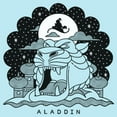 thumbnail image 2 of Men's Aladdin City of Agrabah Logo  Graphic T-Shirt, 2 of 4