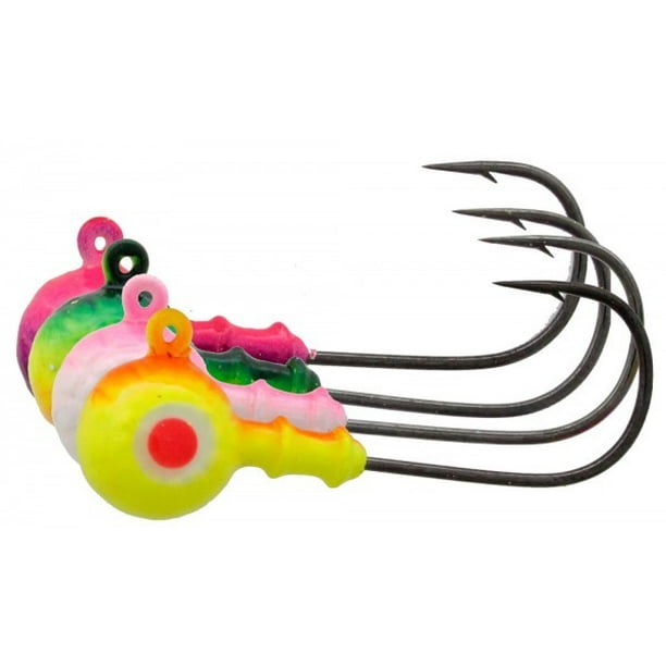 Mustad WL746 Walleye Jig Head 6 Per Pack