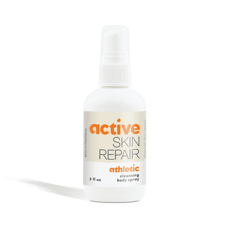 Active Skin Repair Fungus Relief Spray - Natural, Non-Toxic, and No Sting After Sport Treatment for Athletes Foot, Ringworm, Jock Itch, Fungus, and Other Skin Irritations (3 oz)