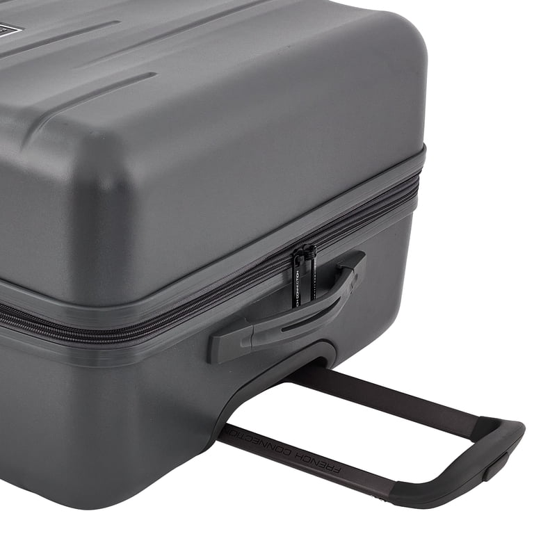 French Connection 4-Piece Expandable Rolling Hardside Luggage