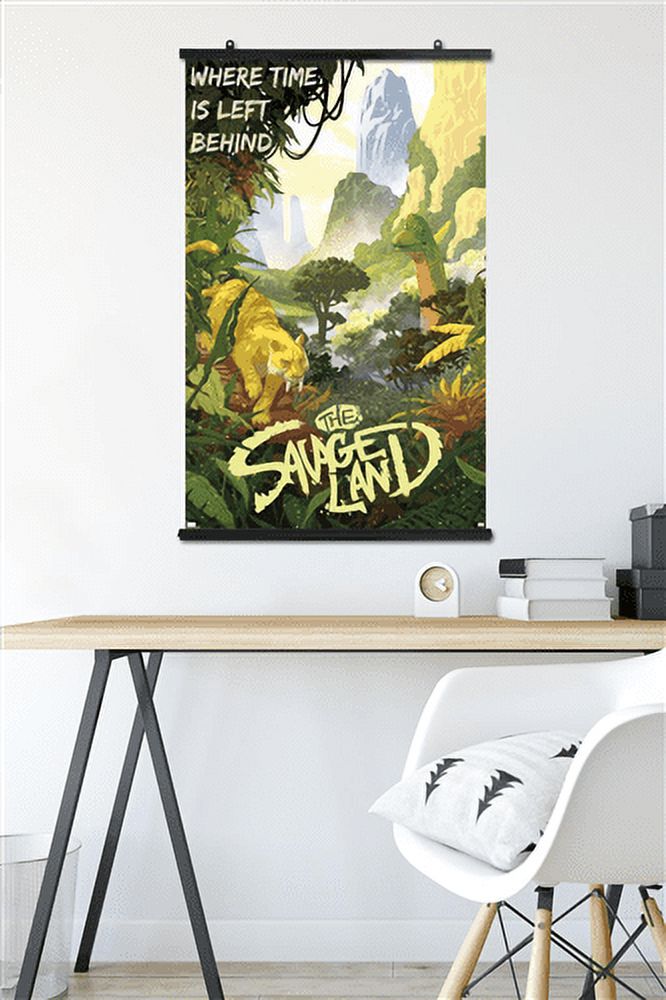 Marvel: Hero Lands - The Savage Land Wall Poster, 22.375" x 34"