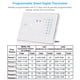 thumbnail image 4 of Termostato digital inteligente programable Controlador de temperatura ambiente con pantalla táctil LED Conexión WiFi Reemplazo para Google Home Alexa Home Market Fábrica Escuela Oficina Hotel Caldera, 4 of 8