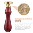 thumbnail image 2 of Houderco Copper Wood Seal Stamp Kit For Wax Stamping 1 Set 3.5x1in, 2 of 6