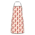 thumbnail image 1 of ZNDUO Cartoon Pepper Pattern Apron, Adjustable Bib Soft Chef Aprons, 1 of 8