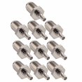 thumbnail image 3 of Conector RF coaxial, conector RF coaxial de 10 piezas Acoplador RF Conector coaxial Calidad en la que puede confiar, 3 of 8