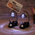 thumbnail image 3 of Lámpara de noche de gato para niños, lámpara de gato de anime, lámparas de noche para leer, juguetes L, 3 of 5
