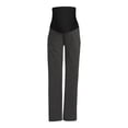 thumbnail image 5 of Oh! Mamma Maternity Women's Overbelly Flare Leg Career Pants (Women's & Women's Plus), 5 of 5