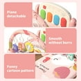 thumbnail image 5 of KOPPOP Baby Play Mat with Piano Toys, Tummy Time Activity Gym for Infants 0-12 Months, Bunny Playmat Newborn Gift Boy Girl, 5 of 6