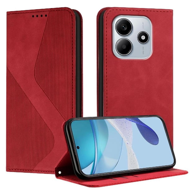 Funda Cartera GANGXUN para Xiaomi Redmi Note 14 4G , Soporte, Ranuras para Tarjetas y Cierre Magnético