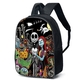 thumbnail image 4 of Mochila Disney The Nightmare Before Christmas, figuras de Anime, Jack Skellington, mochilas escolares de dibujos animados, regalos de Navidad y Halloween, 4 of 5
