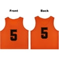 thumbnail image 2 of YOUI-GIFTS Set of 12 Numbered (1-12) Soccer Vests/Sport Pinnies/Training Bibs with Free Carry Bag, 2 of 7