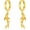 Koi Fish, variant on Fishbone Earrings 925 Silver Sterling Fish Hoop Dangle Earrings Summer Beach Jewelry Gifts for Women