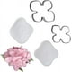 thumbnail image 1 of Juego de cortadores de fondant con diseño de hortensias para repostería., 1 of 5
